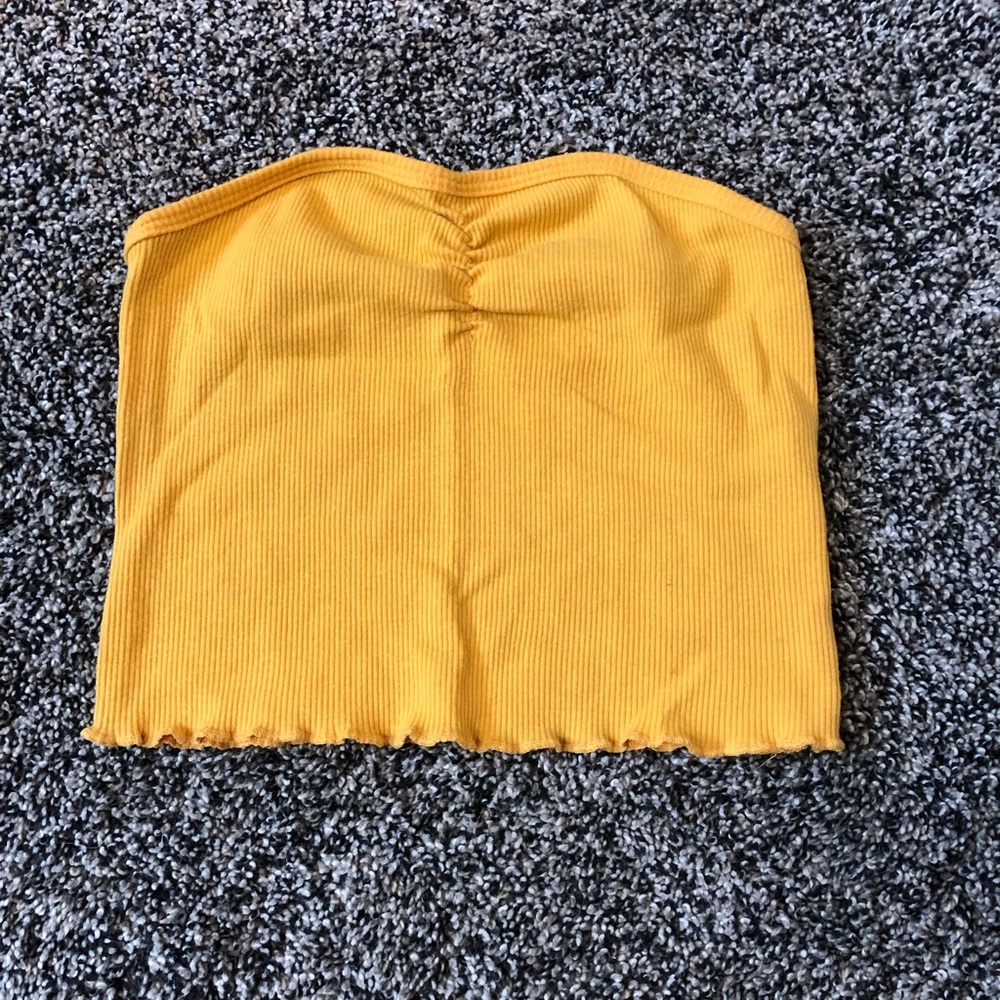 PacSun yellow tube top